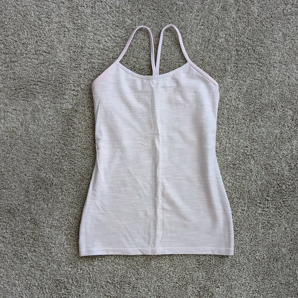 lululemon Power Y - Pink Space Dye